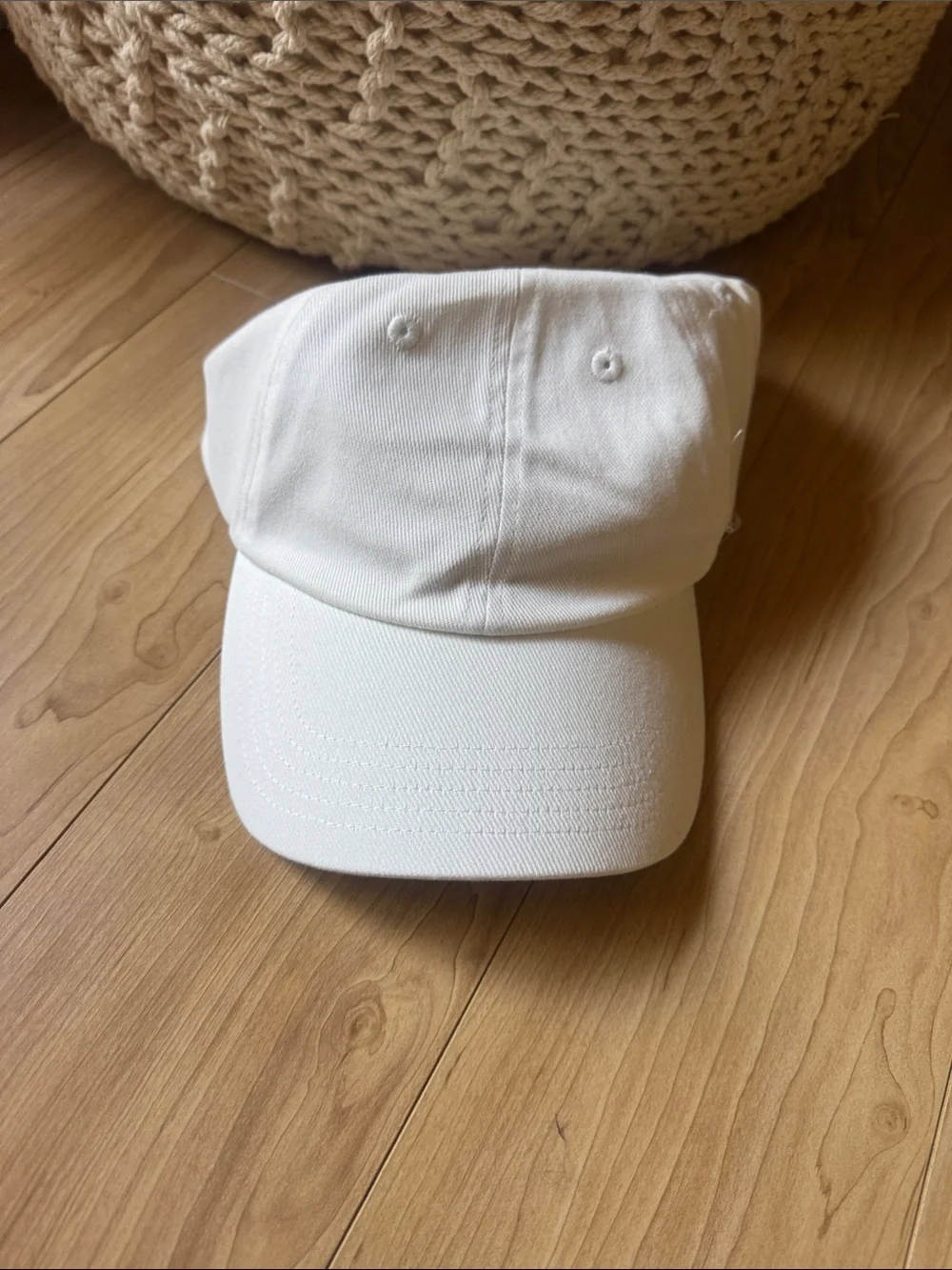 Women’s White Baseball Cap
